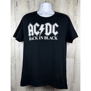 AC/DC Back In Black T-Shirt Large (21”x29”)